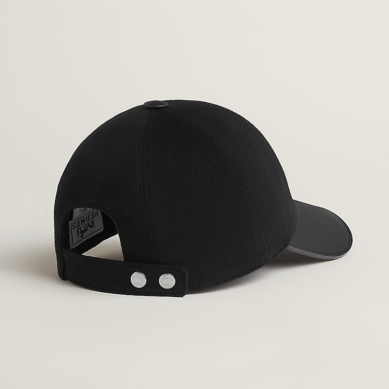 Sevres Evelyne cap - Black | Hermès USA
